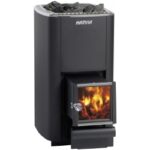 Poêle à bois Harvia M3 SL 16,5 kW à chargement extérieur - vue principale