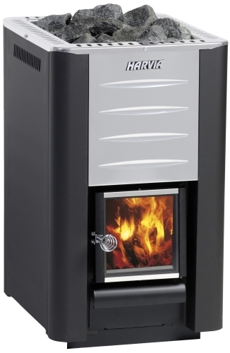 Poêle à bois Harvia Pro 20 24,1 kW - vue principale
