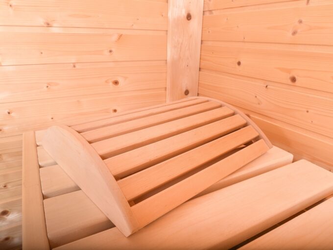 Appuie-tête de sauna - vue principale