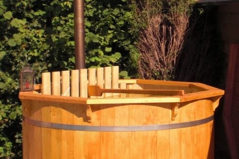 Bain nordique en épicéa Ø 2,2 m - vue principale