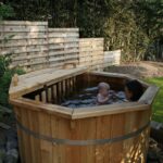 Bain nordique en bois thermotraité Ø 1,9 m - vue principale