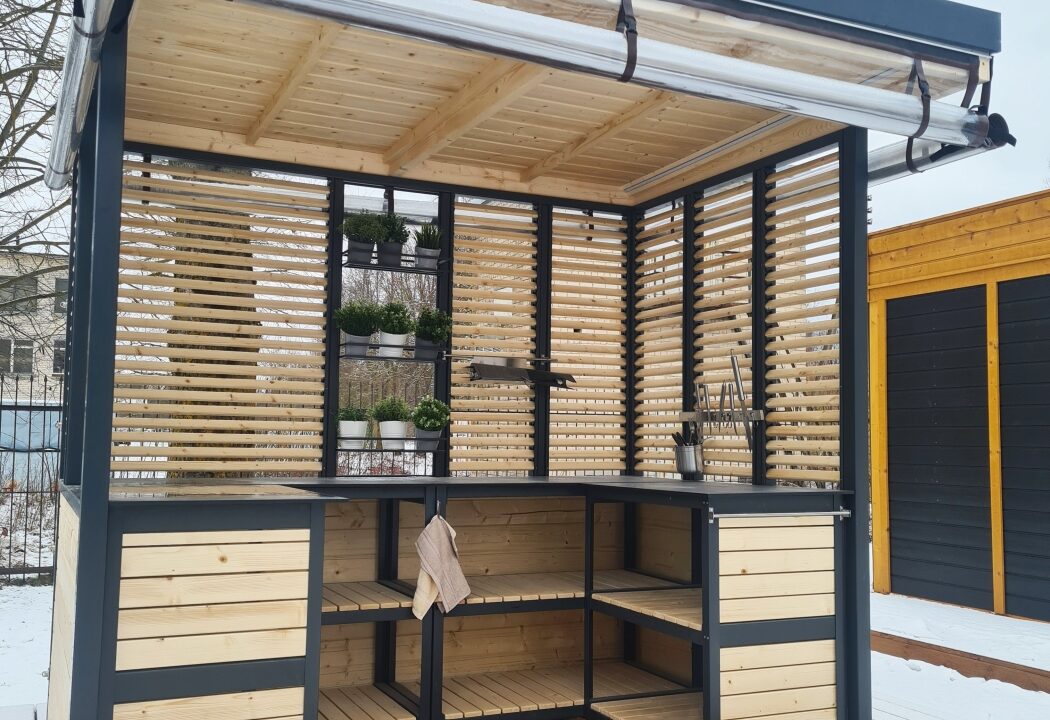 Cuisine extérieure 2,5 x 1,6 m - vue principale