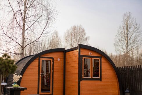 Double half-pod modulaire sur mesure - vue extérieure