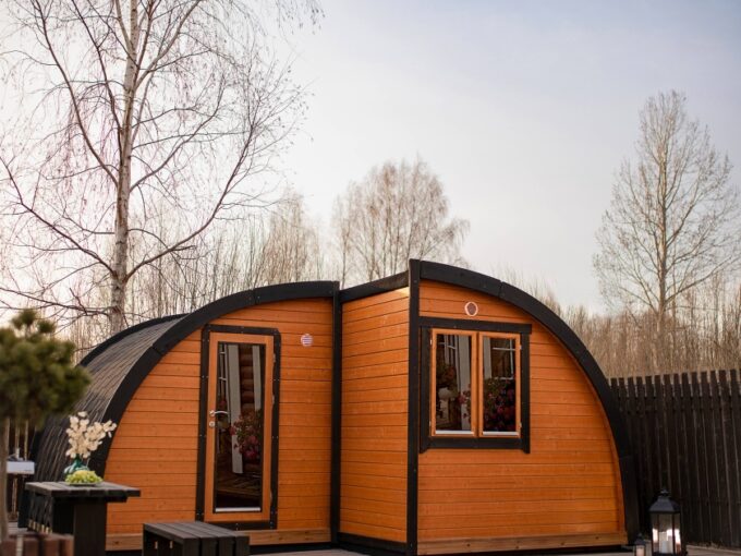 Double half-pod modulaire sur mesure - vue extérieure