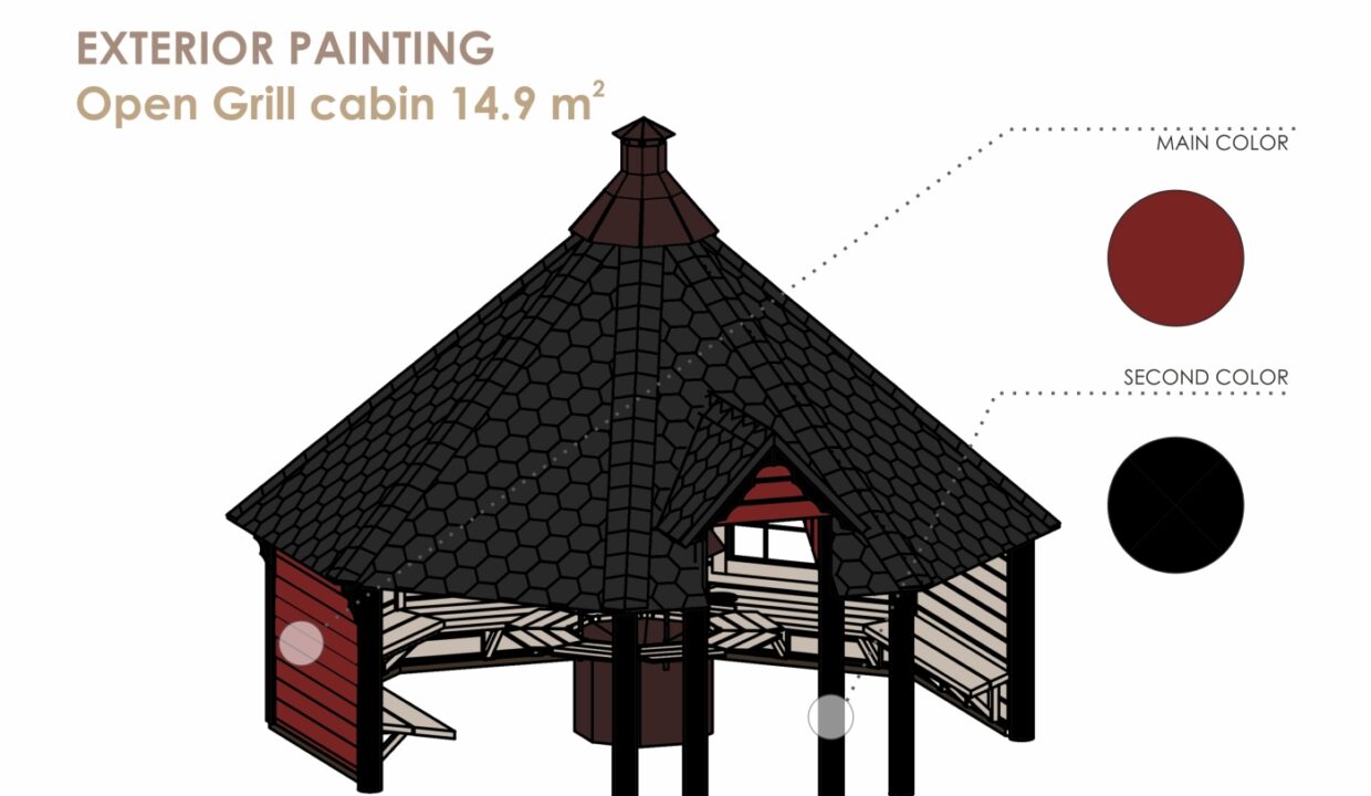 Kota grill ouvert 14,9 m² - vue complémentaire