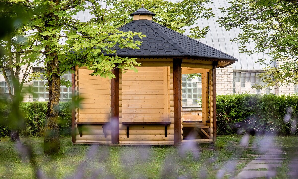 Kiosque de jardin 9,9 m² - vue principale