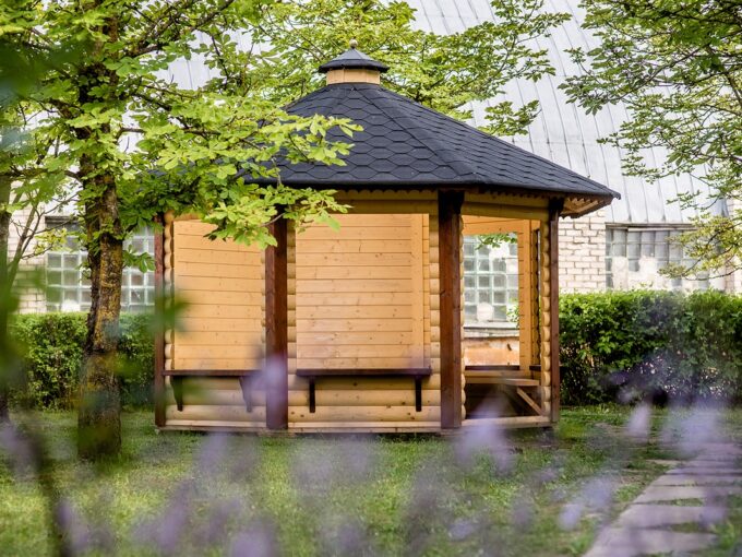Kiosque de jardin 9,9 m² - vue principale