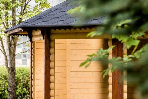 Kiosque de jardin 9,9 m² - vue complémentaire