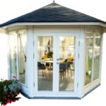 Pavillon de jardin à grandes baies vitrées 10 m² - vue principale