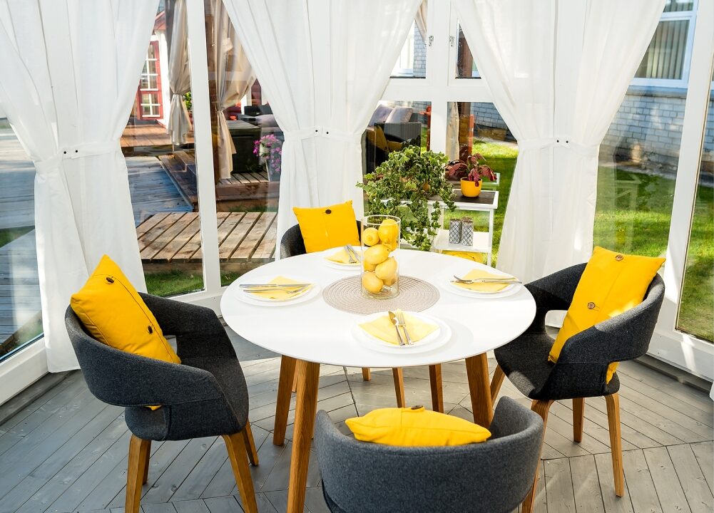 Pavillon de jardin à grandes baies vitrées 10 m² - vue complémentaire