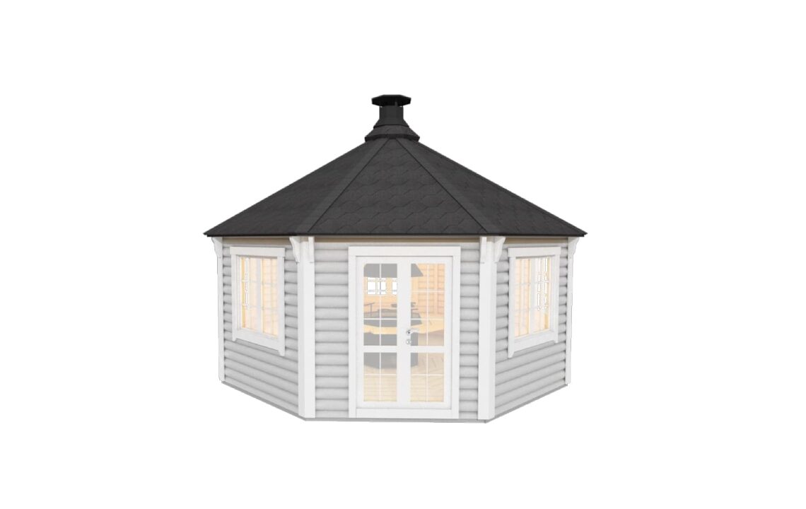 Pavillon de jardin 16,5 m² - vue principale