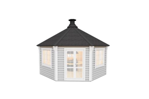 Pavillon de jardin 16,5 m² - vue principale