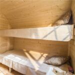 Lit simple pour tonneau de couchage - vue principale
