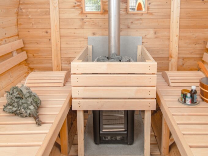 Protection de sécurité pour poêle à bois - vue principale
