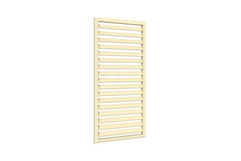 Paroi brise-soleil pour cube de jardin - vue principale