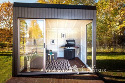 Cube de jardin vitré 3 x 3 m - vue principale