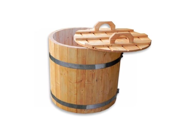 Tonneau à eau en bois - vue principale