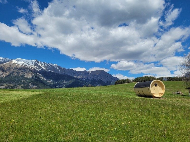 tonneau de camping habit